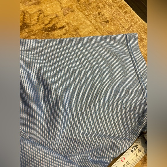 Peter Millar Royal Liverpool Hoylake branded Blue Polo size Large - Picture 10 of 11